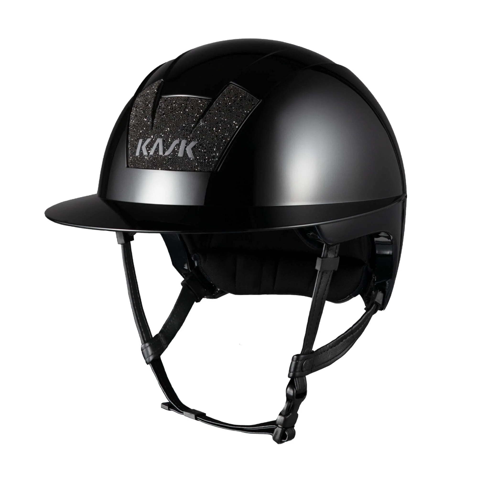 KASK Reithelm Kooki Lady Swarovski Carpet black shine