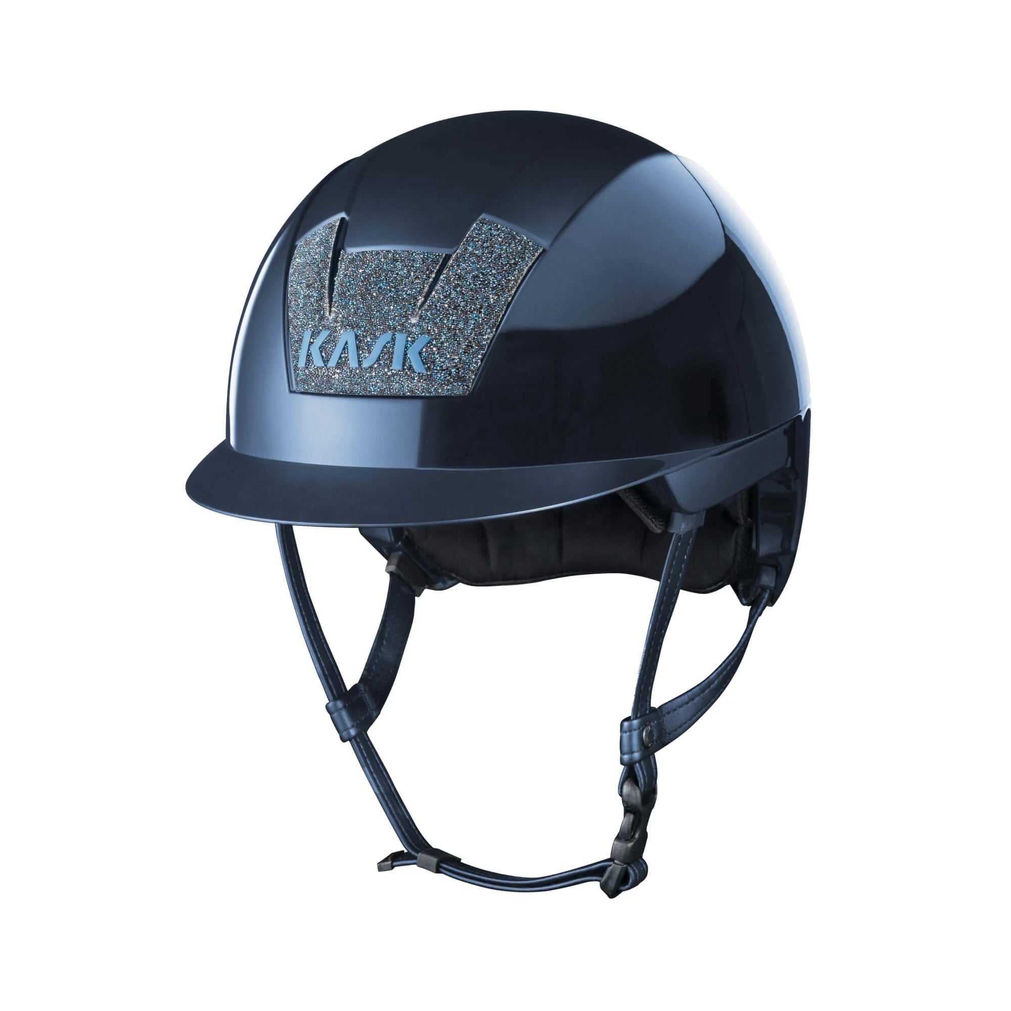 KASK Reithelm Kooki Swarovski Carpet navy shine
