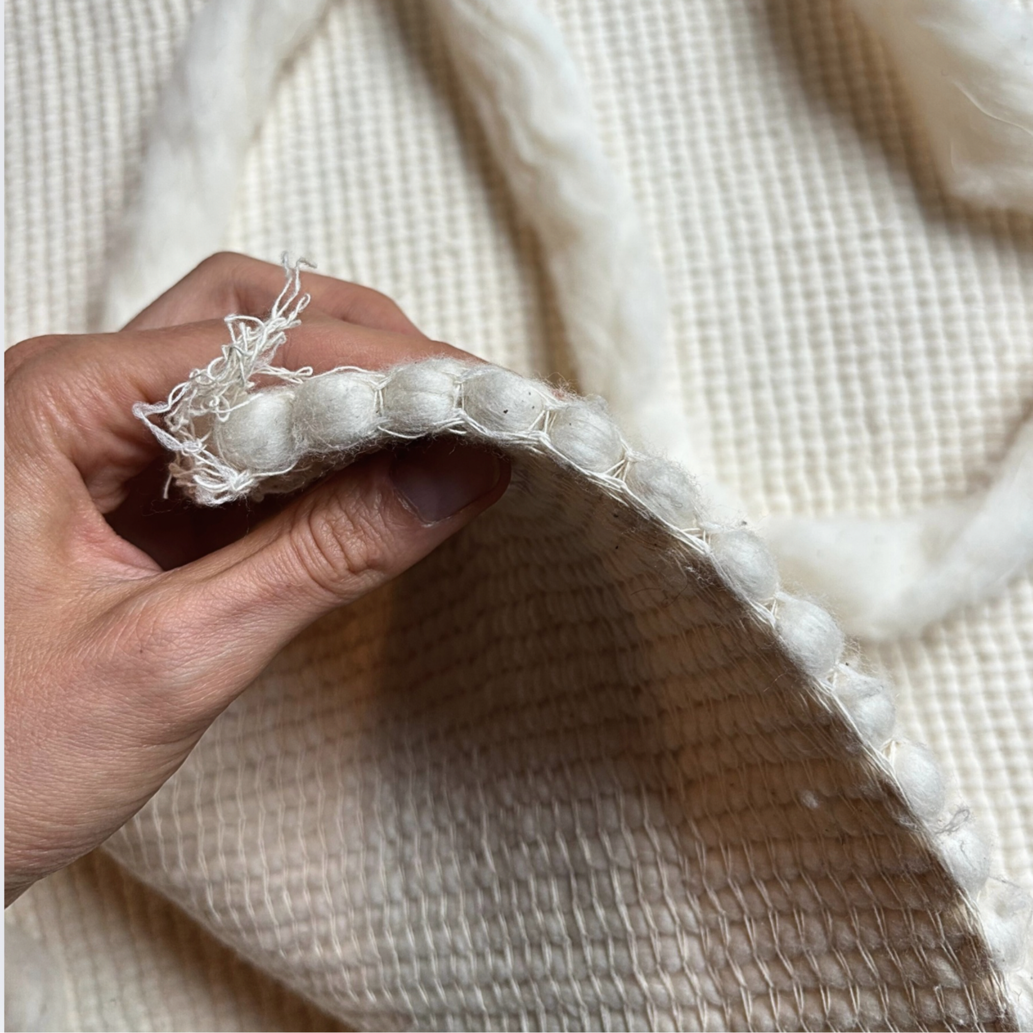 L'Evoine Baumwoll Schabracke Baumwollfüllung