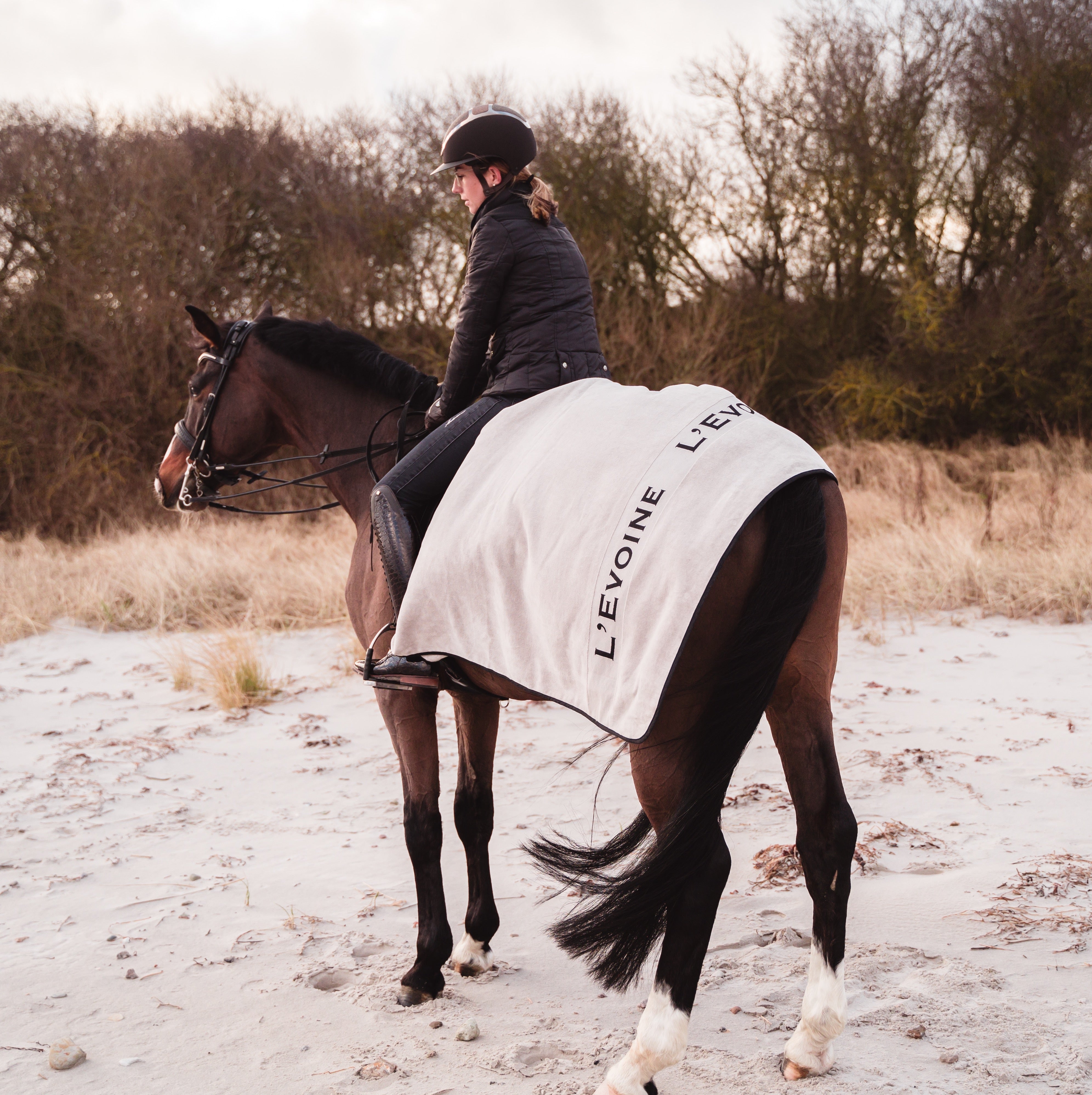 L'Evoine Terry Blanket Abschwitzdecke