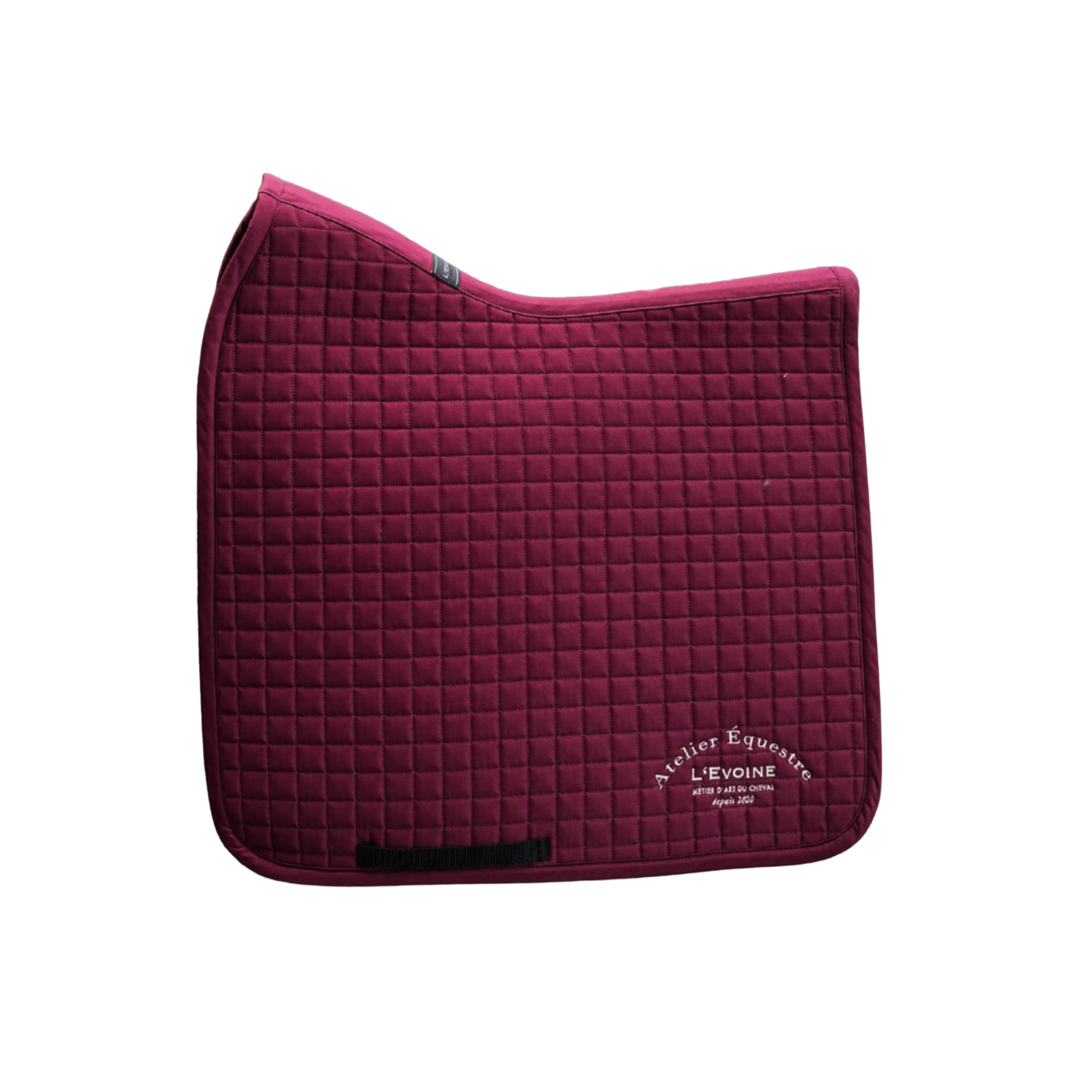 L'Evoine Baumwoll Schabracke Dressur burgundy